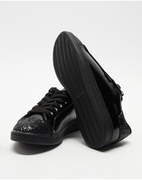 Holster - Stardust Glitter Sneaker - Black Black - Women's