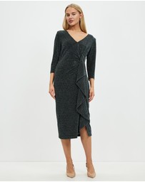 Pink Ruby - Tuscany Nights Midi Dress