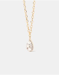 PDPAOLA - Diamonds and Gold Rio Solitary Necklace