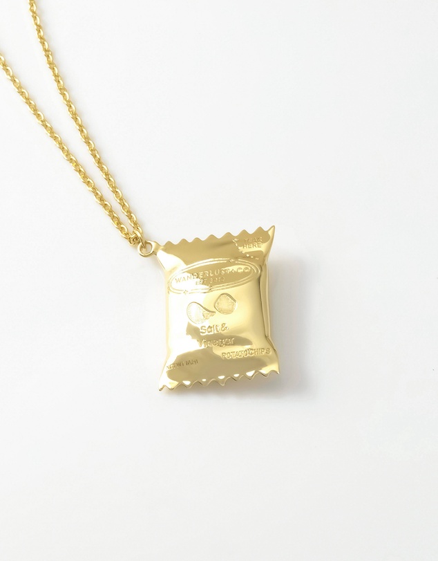 Wanderlust + Co - Bag of Chips Necklace