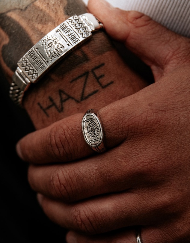 Haze & Glory - ICONIC EXCLUSIVE - The Eye Ring in 925 Silver