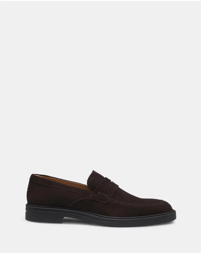 BOSS - Calev Suede Loafers - Men's