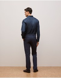 Trenery - Regular Fit Chino Pant in Navy