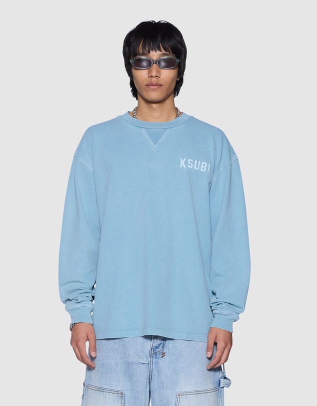 Ksubi - K-Lock Ekcess LS Tee Summer Blue
