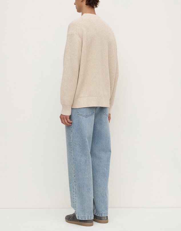 Assembly Label - Carson Cotton Rib Knit Jumper