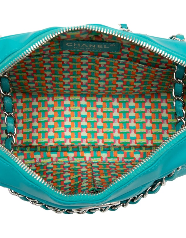 Pre-Loved by Azura Reborn - Pre-Loved Medium CC Quilted Rubberized Lambskin Coco Rain Camera Bag