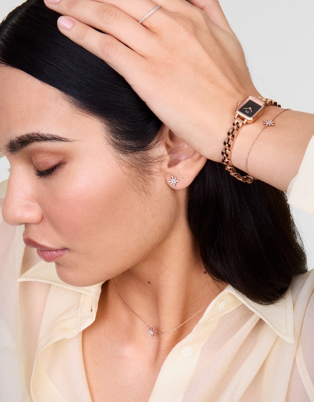Daniel Wellington - Quadro Mini Arch 3-Link Onyx Sunray RG