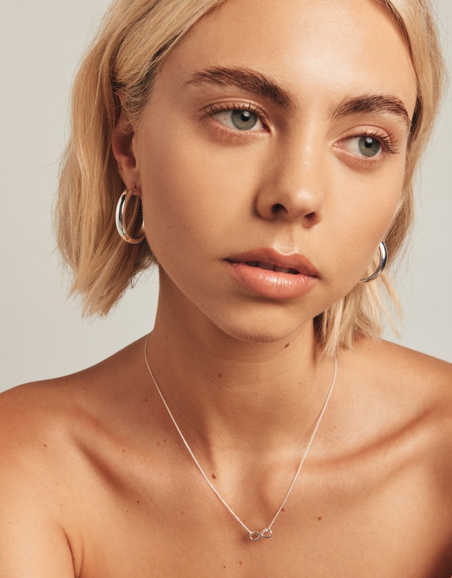 Michael Hill - 25mm Hoop Earrings in Sterling Silver
