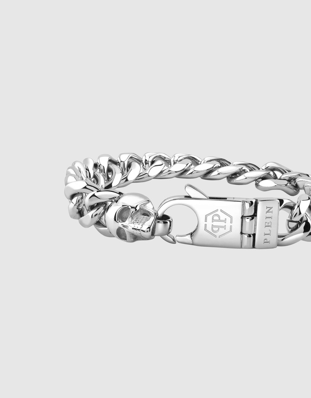 Philipp Plein - Plein Icon Chain Silver-Tone Bracelet