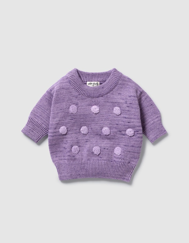 Wilson & Frenchy - Organic Knitted Bauble Jumper - Babies