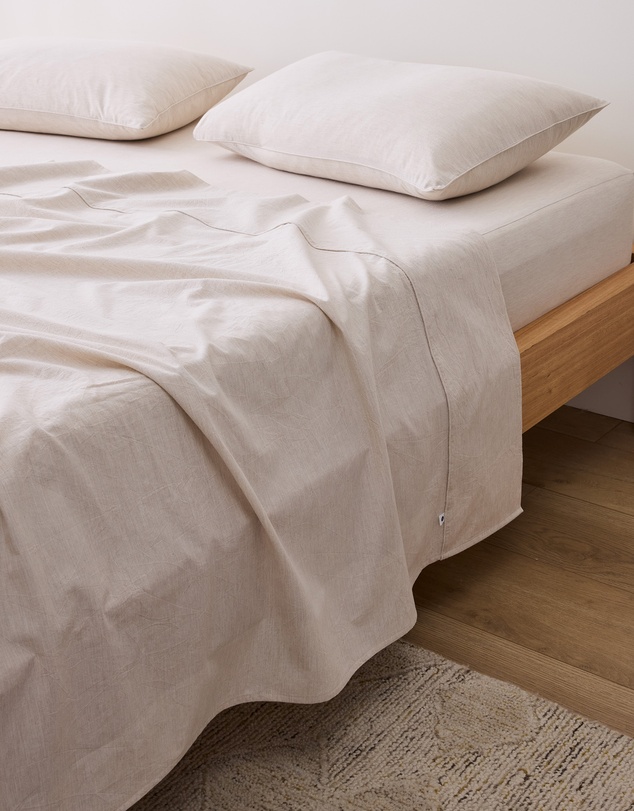 Sheet Society - Leo Washed Cotton Full Sheet Set