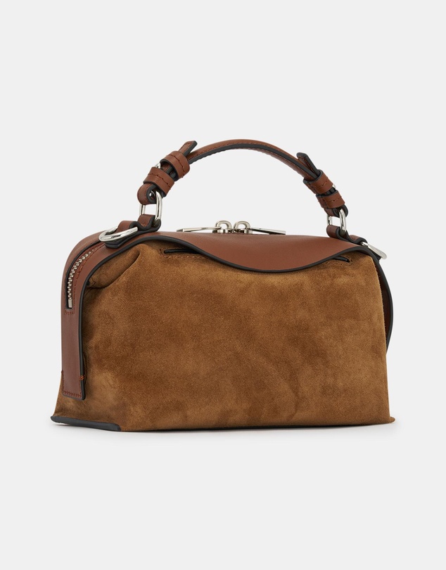 Oroton - Mica Small Bowler Suede