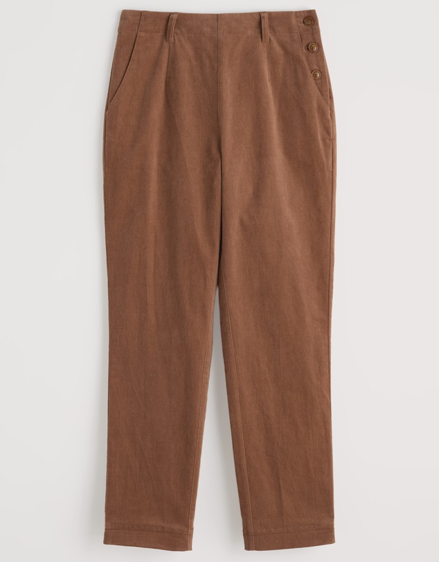 Seasalt - Seasalt Cornwall Brown Crackington Trousers