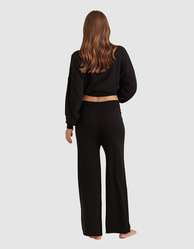 Papinelle - Cotton Cashmere Straight Leg Pant