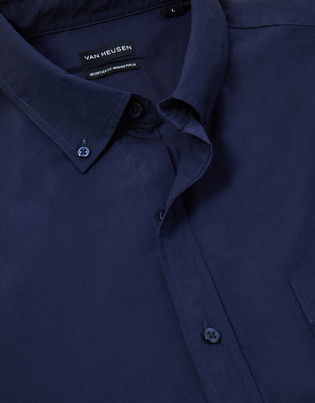 Van Heusen - Washed Poplin Casual Shirt