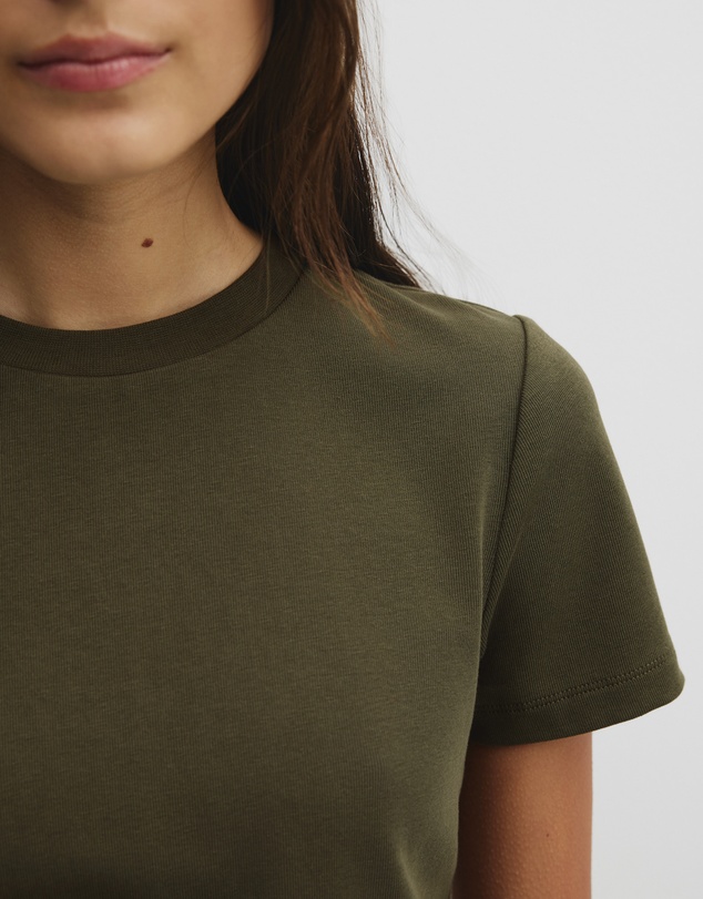 Country Road - Australian Cotton Blend Fitted T-shirt