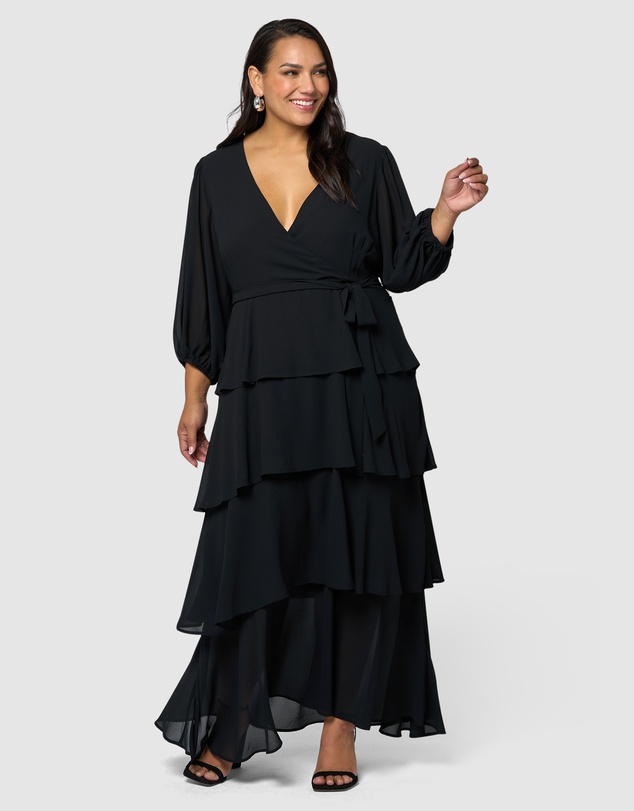 Pink Dusk by Curve Project - Temptress Maxi Dress