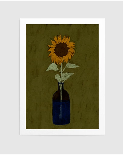 Olive et Oriel - Radiant View by Shatha Al Dafai Art Print