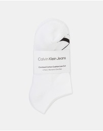 Calvin Klein - 6-Pack CK Monogram Low Cut Socks