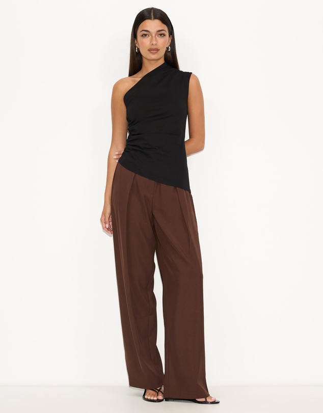 Dazie - Own It Pleated Tailored Pants