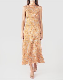 Amelius - Indira Paisley Midi Dress
