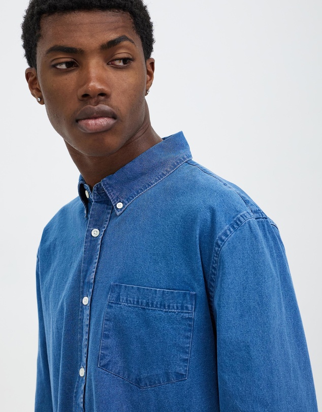 Assembly Label - Chambray Long Sleeve Shirt
