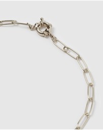 Arms Of Eve - Boca Silver Stacking Chain Necklace