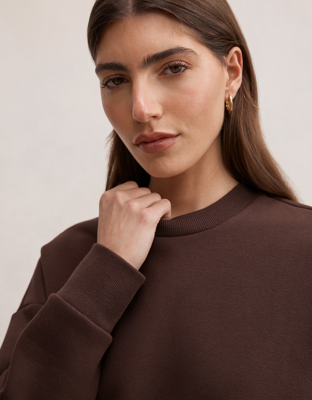 Forever New - Winnie Fleece Crew Neck Jumper