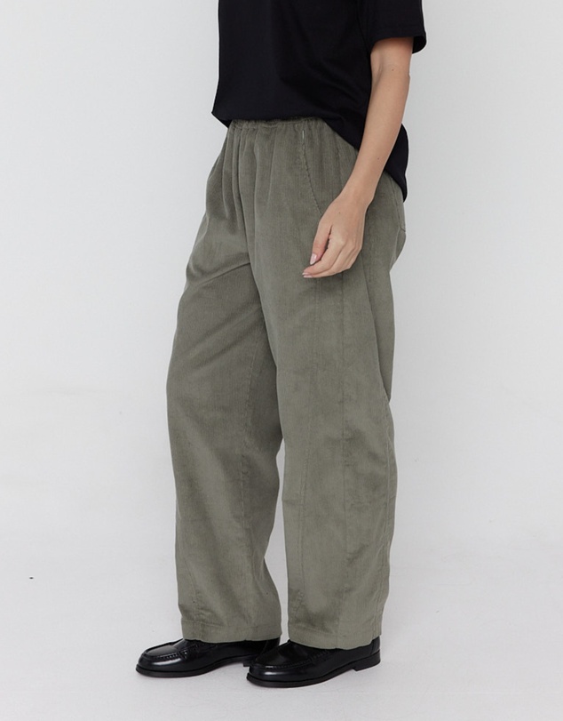 ALEXANDRA - Lucie Pants Dark Sage