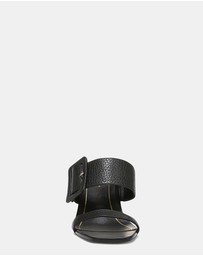 Vionic - Brookell Heeled Sandal - Black Leather