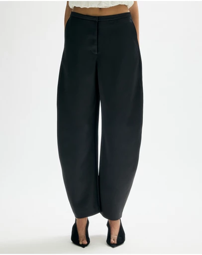 Minima Esenciales - Elea Satin Barrel Pants