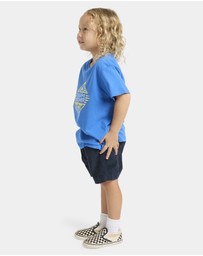 Quiksilver - Boys 2 to 7 Heritage Damon T-Shirt