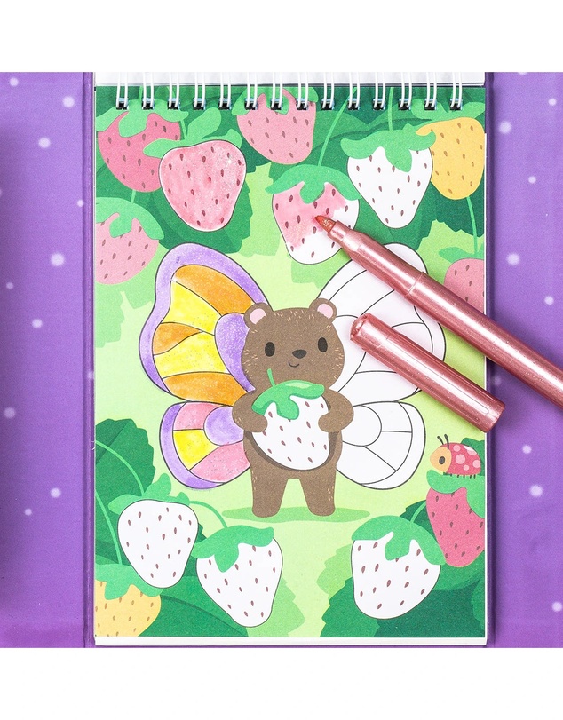 Tiger Tribe - Shimmer Colouring Set - Little Fairy Land