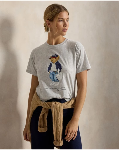 Polo Ralph Lauren - Polo Bear Cotton Jersey Tee
