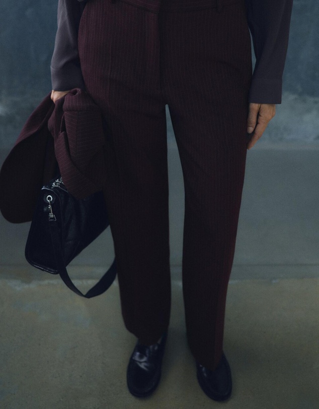 M.N.G - Pinstripe Suit Trousers