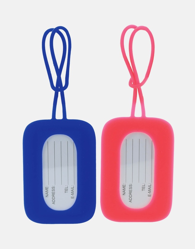 Milleni - Milleni Travel Silicone Luggage Tags (2 PK)