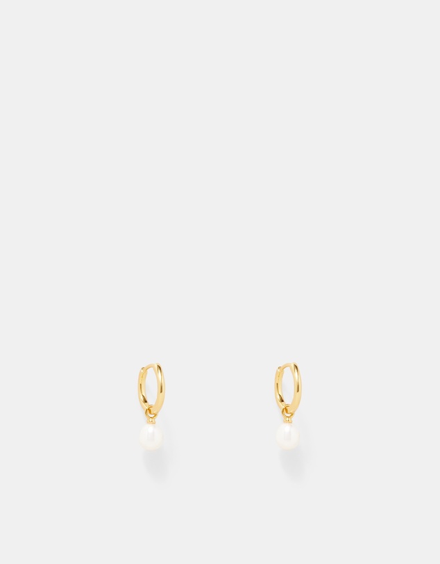 MIMCO - Purete Charm Hoop Earrings