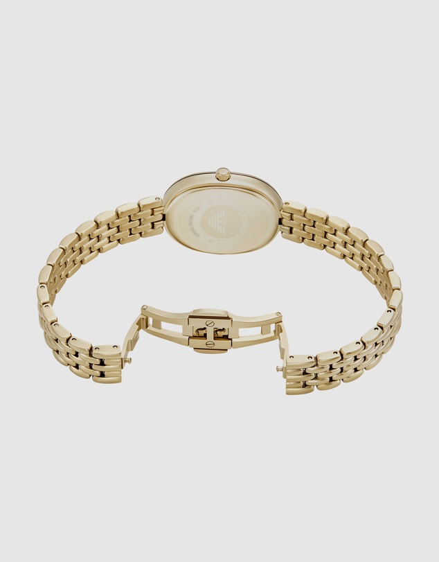 Emporio Armani - Gold Tone Analogue Watch