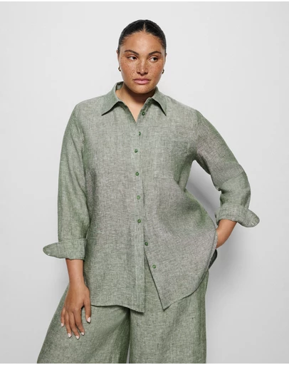 Commonry - Pocket Linen Shirt