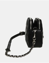 Steve Madden - BMarvis Black Silver Handbag
