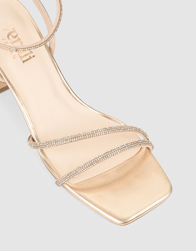 Verali - Strawberry Block Heel Sandals