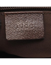 Pre-Loved by Azura Reborn - Pre-Loved GG Canvas Web Half Moon Crossbody