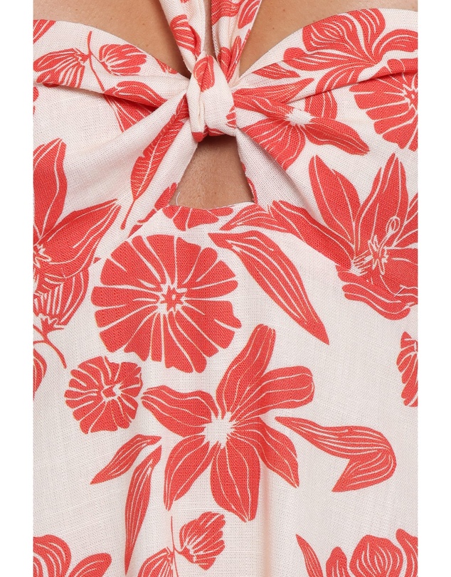 Petal & Pup - Cottrell Maxi Dress - Red Floral