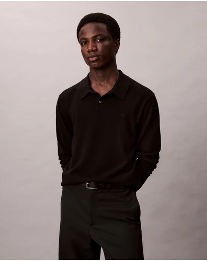 Calvin Klein - Merino Polo Jumper