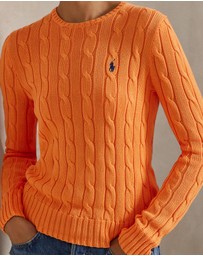 Polo Ralph Lauren - Cable-Knit Cotton Crewneck Sweater