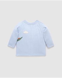 Purebaby - Flying Dragon Long Sleeve Tee -Kids-Babies