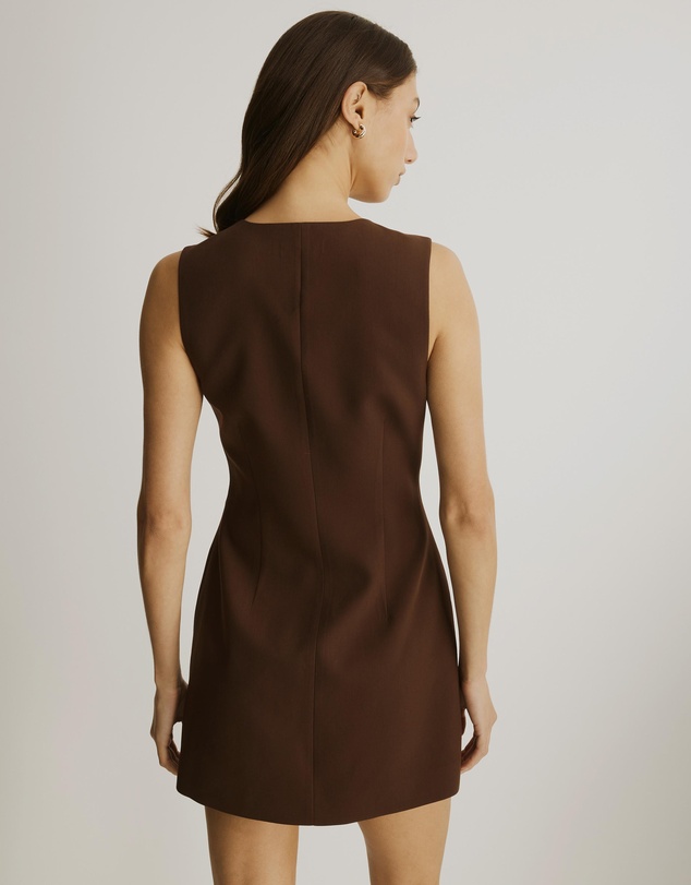 Atmos&Here - Bell Asymmetric Mini Dress