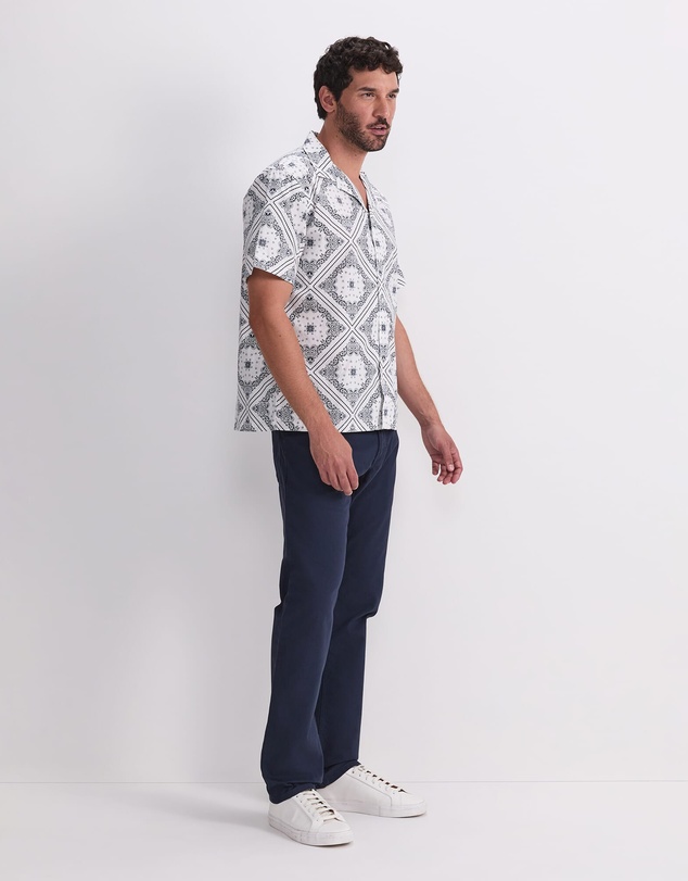 Sportscraft - Bandana Short Sleeve Resort Shirt