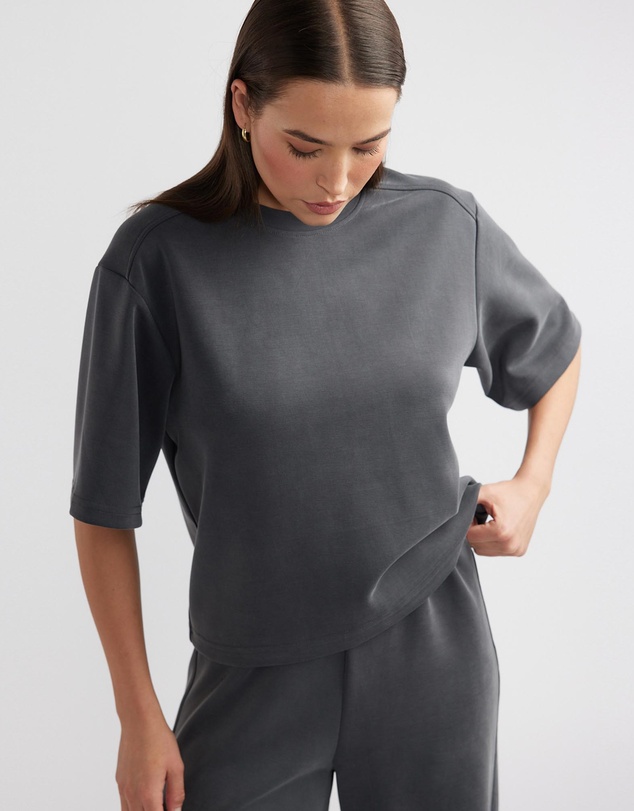 ENA PELLY - Alessa Relaxed Soft Jersey Tee