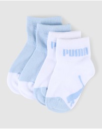 Puma - 2-Pack Minicats Lifestyle Socks - Babies-Teens